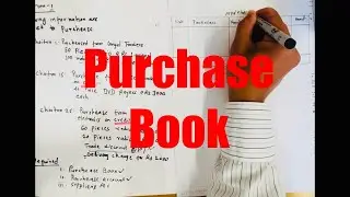 PURCHASE BOOK LESSON - खाता किताब Class 11 account, CA foundation Nepal