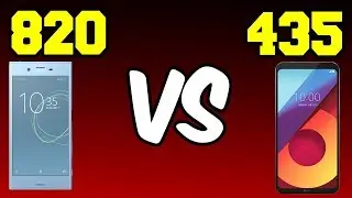 💥Snapdragon 820 vs Snapdragon 435 📱 Sony Xperia XZs vs LG Q6! 🔥 [4K]
