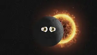 Полное солнечное затмение 21.08.17 / The Total Solar Eclipse August 21, 2017. For kids! /  (Full HD)
