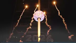 Times Square 2026 Ball Raise Ceremony