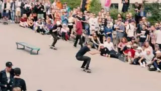 HELRIDE 2016 &ndash; Downhill skateboarding @Kallio Block Party
