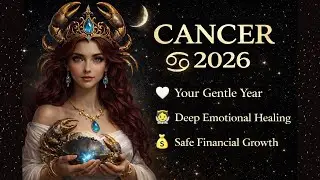 Cancer 2026 Full Year Prediction 🌙 Career, Money & Emotional Healing #zodiac #astrology #usa #viral 