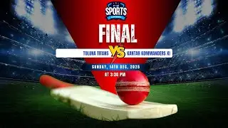 MRSI Tournament 2025 | FINAL | TOLUNA TITANS VS KANTAR KOMMANDERS XI