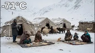 Herding in Afghanistan's Coldest Village | Mountain Life & Winter Survival
