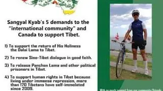please support 🙏 Sangyal Kyab la for doing amazing work for Tibet. Thank you all in advance ❤❤