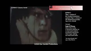ECP0417 Ear Candle Productions: Suki O'Kane's Illuminated Corridor A/V sound sculpture Khan's Alley