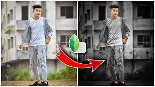 Dark Tone Editing || Snapseed Tutorial || EDITING TUTORIAL