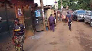 AFRICA Kampala Uganda - PEACEFUL CHAOS - 4K walk in Makerere and kalerwe suburbs