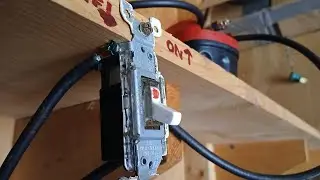 DIY (BATTERY POWERED) Light Switch Setup