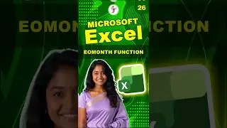EOMONTH in Excel #excel #exceltips #exceltips #excelformula
