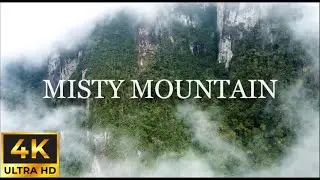 Misty Mountain Ambience | 1 Hour | 4K Ultra HD