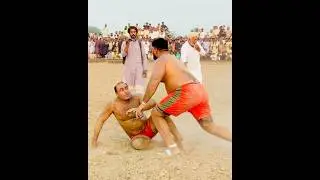 Akhtar Pathan vs Ilyas Dogar Kabaddi Match at Lahore Mandiali | #shorts