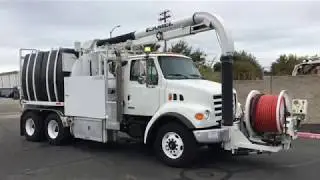 2002 Sterling Camel 200 10 Yard Jet Vac Combination Truck