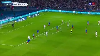 NEW:Federico Dimarco scores an unbelievable goal against France in the 2024/25 UEFA Nations League.