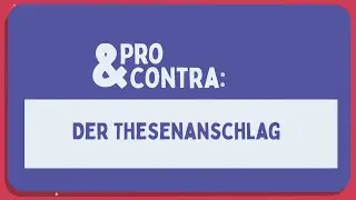 Fand Luthers Thesenanschlag wirklich statt?