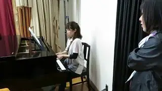 山門高校校歌ﾋﾟｱﾉ＠2018/05/02前日ﾘﾊｰｻﾙ