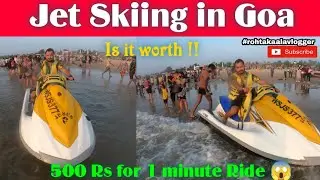 Jet Ski ride In Goa 2022 on new Year | Camera carry krne ki galti na kre #watersports #jetskiride