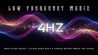Low frequency | Binaural THETA, Deep SLEEP Music, Unlock Deep Rest & Stress Relief While You Sleep