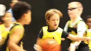 jake having fun playing basketball.