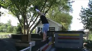 PT Trampoline Handstand 3 Foot Platform 5-30-2011