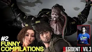 Resident Evil 3 Nemesis Jumpscares/ Funny Momments by Sharper strike Compilation#2