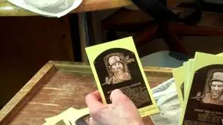 Making Baseball Hall of Fame Plaques