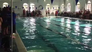 George in lane 2