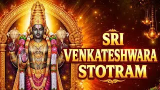 Sri Ventateshwara Stotram with Lyrics #namovenkatesaya #venkateswaraswamy 