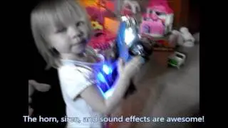 Kid's Review: Prextex RC Police Car with lights and siren