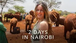 Nairobi Travel Vlog | Sheldrick Wildlife Trust, Coffee & Jet Lag Recovery