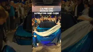L'Alpine A390 est arriv&eacute;e chez AlpineStore Saint-Cloud !