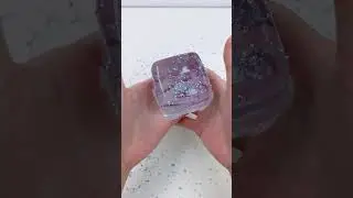 FUFUSQUISHY ASMR 🧊🧊Blue Crystal Round Cube
