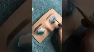 Cloud eye makeup tutorial #youtubeshorts #shorts