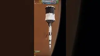 Обычная посадка на Марс... #ksp #shorts #SaturnV