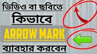 Use arrow mark/icon in your photo or video..TUBER RAKIB