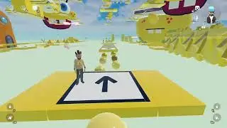 Rec Room - My nephew glitched a little on TheSpongebobFunObby - 9/10/2024