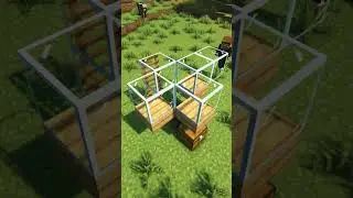MINECRAFT 1.20.4 Simple & Compact COW FARM! Easy Tutorial #beautifuldesign #buildingtutorial