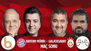 Bayern Münih 2-1 Galatasaray Maç Sonu | Bışar Özbey, Ahmet Çakar, Ümit Özat ve Rasim Ozan Kütahyalı