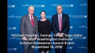 Washington Institute Honors Joan Kahn, Michael Hayden, George Tenet