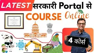 ONLINE 4- Courses with certificates #ajaycreation #certificatecourses #onlinecourses #hindi