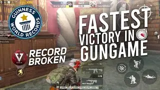 Fastest 18 Kills In Gun Game Mode | World Record Broken | Pubg Mobile