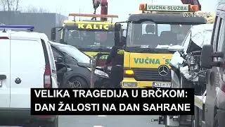 Velika tragedija u Brčkom: Dan žalosti na dan sahrane