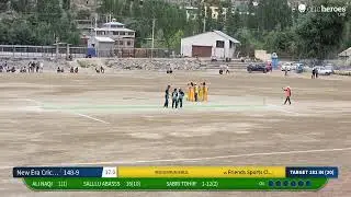 Friends Sports Club Drass vs New Era Cricket Club Poyen Live Cricket Match | GHADEER PREMIER LEAGUE