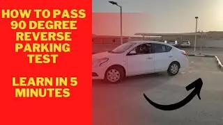 (ENGLISH SUBITITLES+) 90 Degree Reverse Parking Tutorial