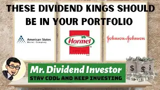 3 BEST DIVIDEND KING STOCKS TO HOLD FOREVER 💰💰 I AWR I HRL I JNJ I MUST 👀