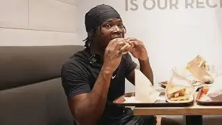 Kanel Joseph Tries Wendy&rsquo;s for the First Time in Japan!