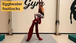 Aerial Silks Beginner Bonus Lesson: Tips for the Eggbeater Footlock
