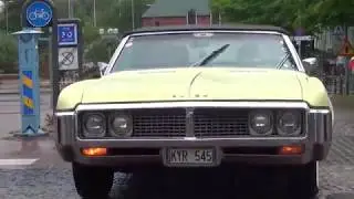 Tran&aring;s Cruising & Rock&acute;n Roll Event 11/8 2018 - Kv&auml;llscruisingen filmat fr&aring;n en Cheva Caprice - 78