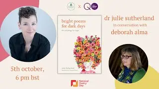 Bright Poems for Dark Days, Launch Zoom