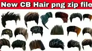 Download all new cb hair png 2018|| full hd hair png zip file download|| by yeasin editz